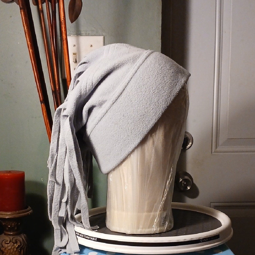 Express Light Gray Fleece Hat